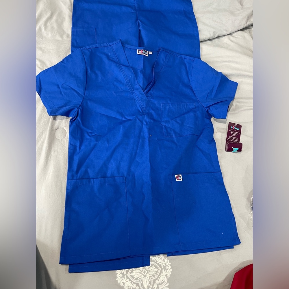 Blue women’s Scrub set